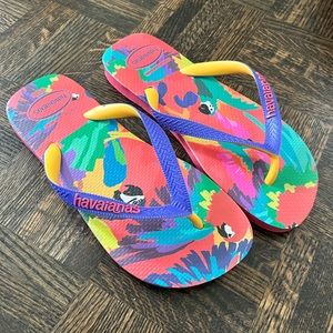 Havaianas flip flops sz 7/8